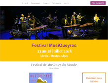 Tablet Screenshot of musiqueyras.org